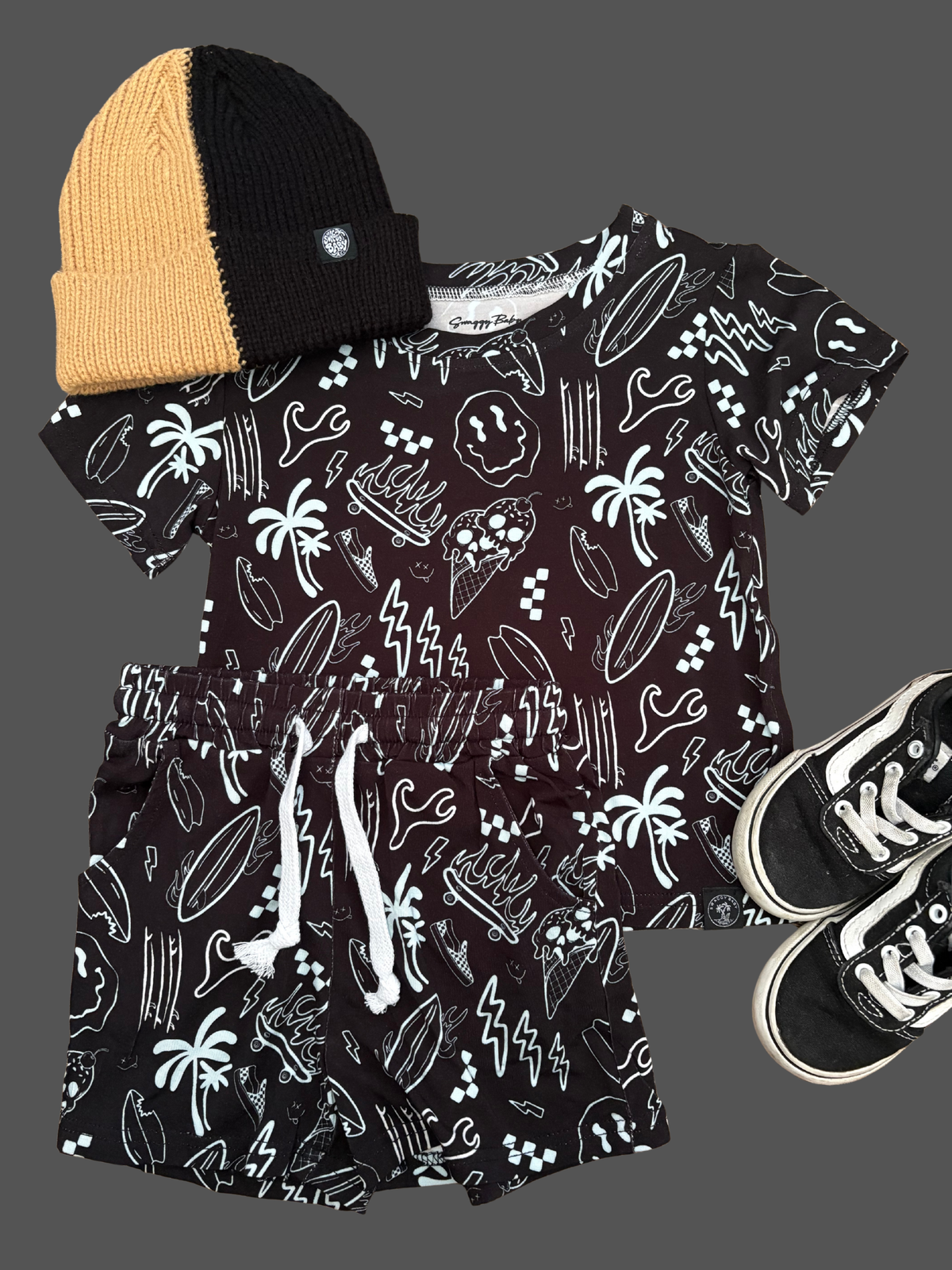 Midnight Surf Bamboo Daywear Set