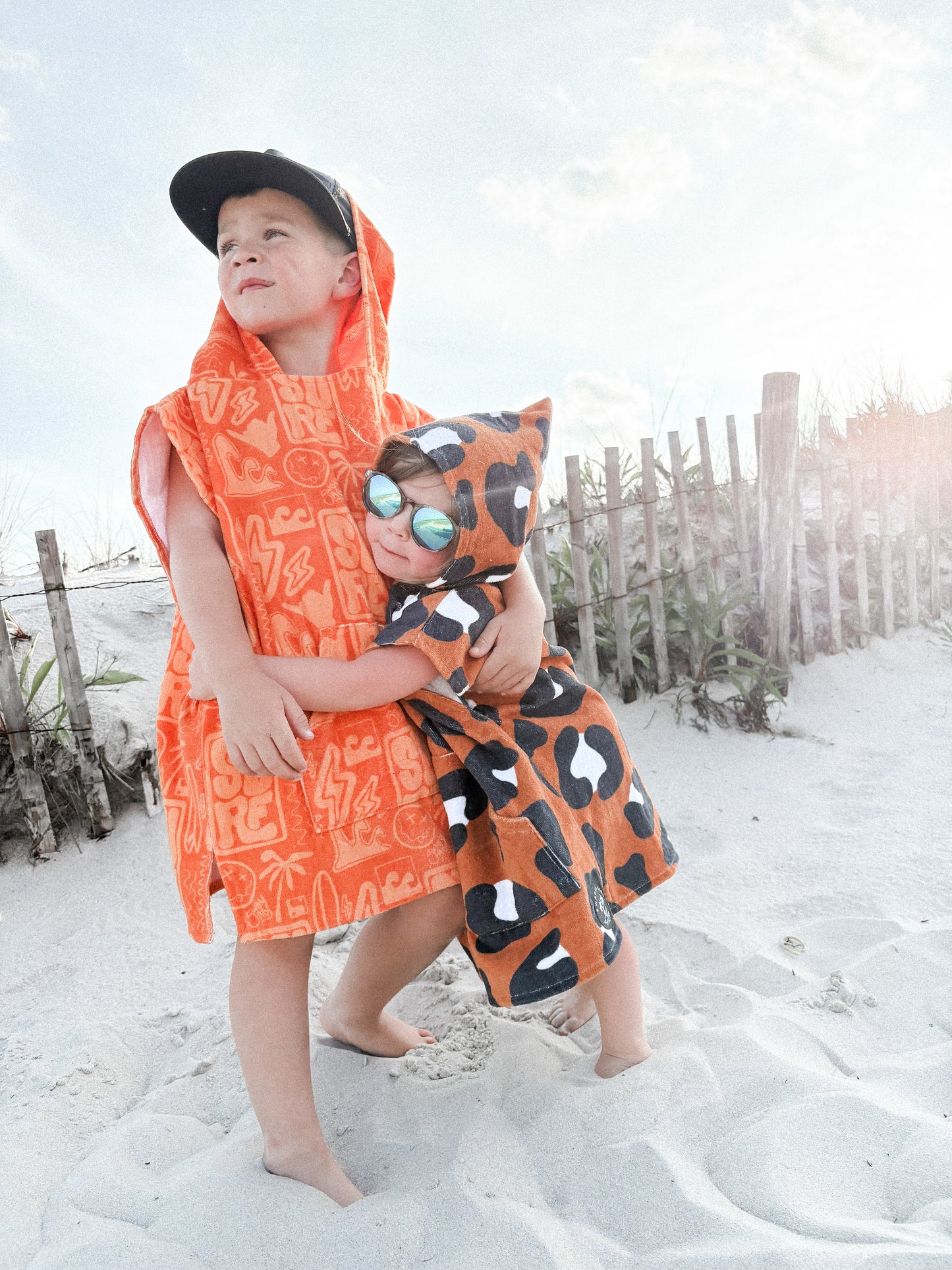 Cheetah poncho