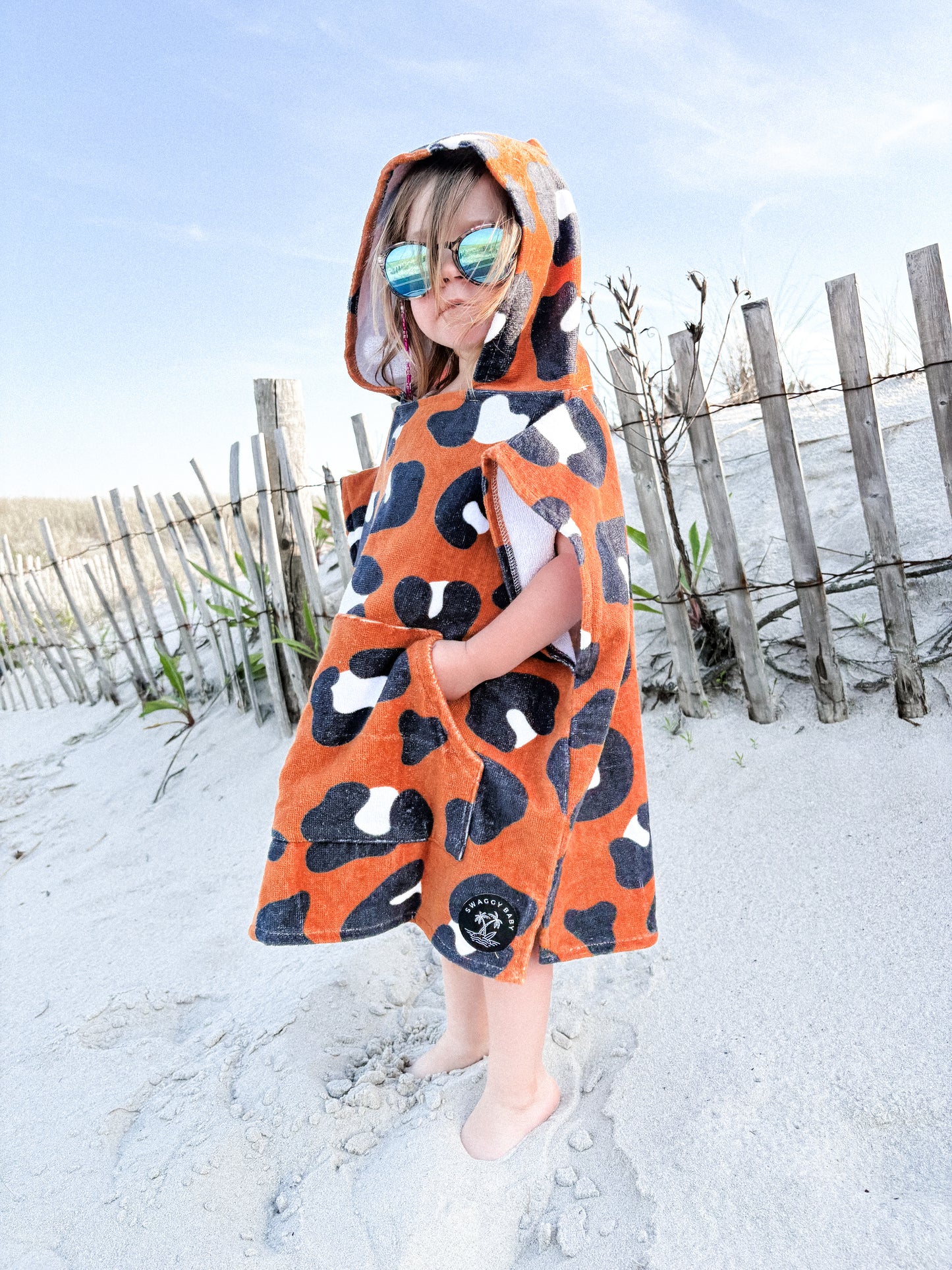 Cheetah poncho