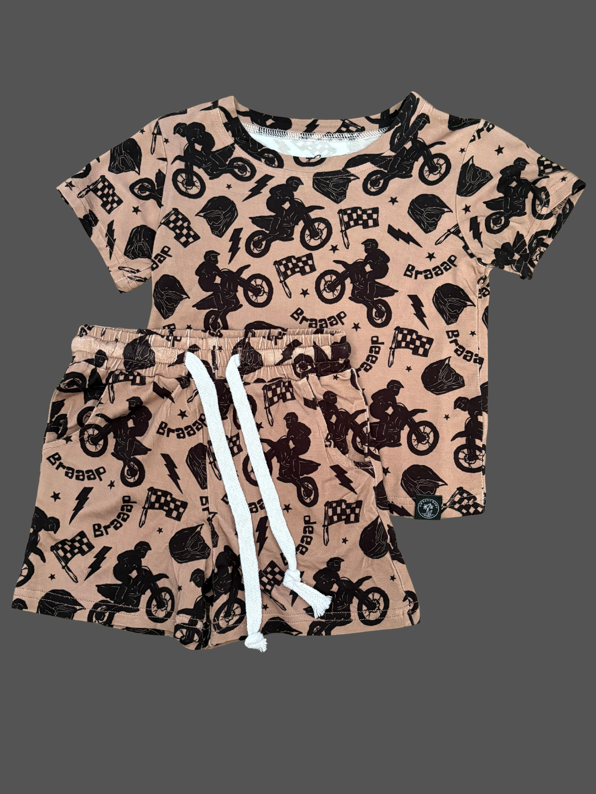 Dirtbikes Bamboo Daywear Set