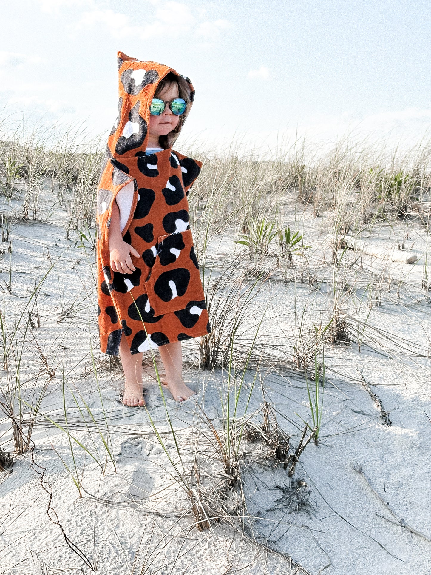 Cheetah poncho