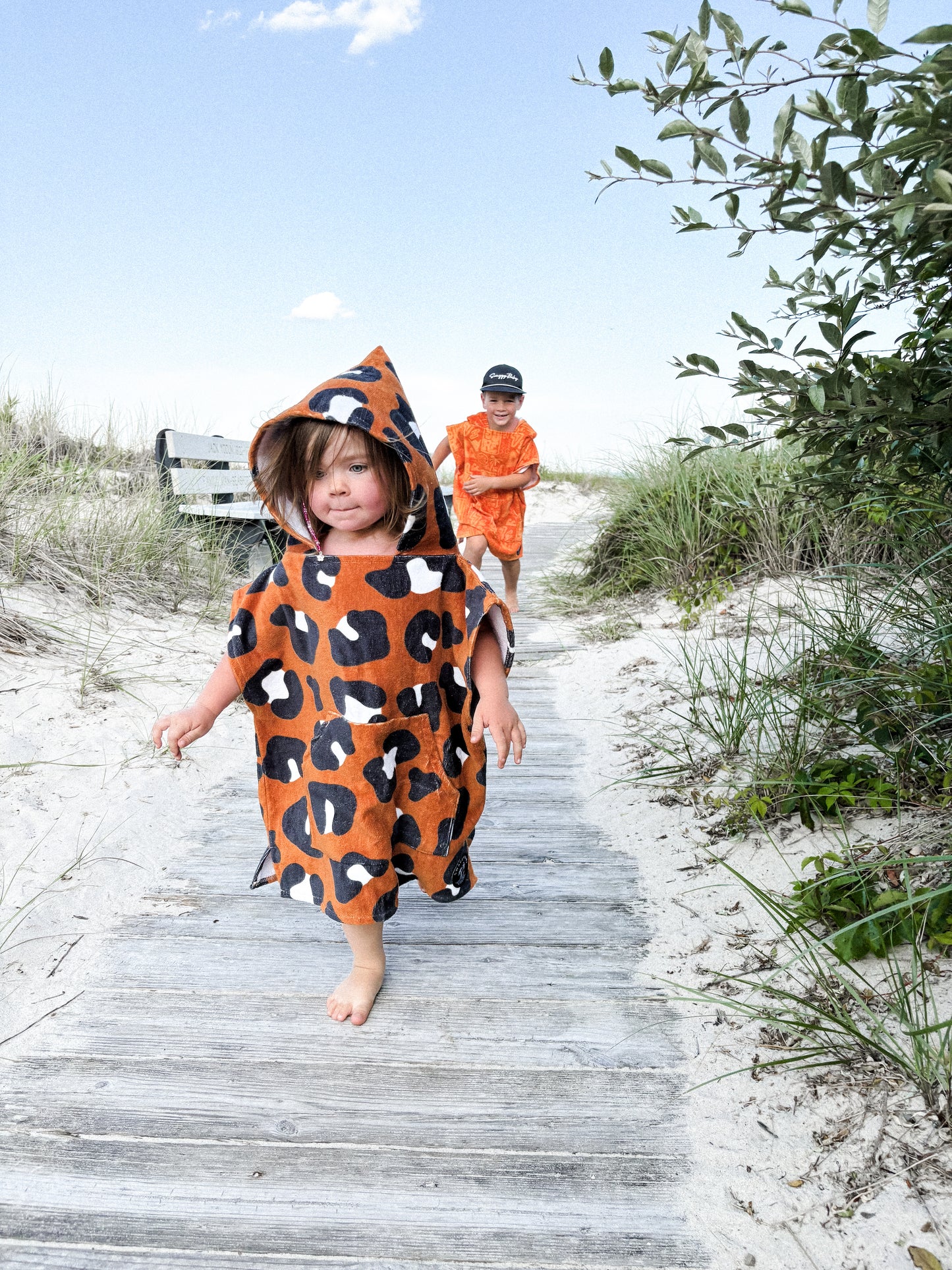 Cheetah poncho