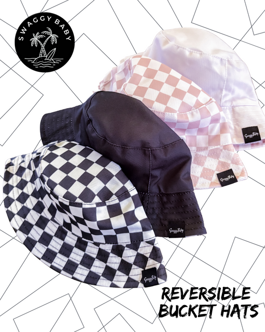 Reversible Bucket Hat - Pink
